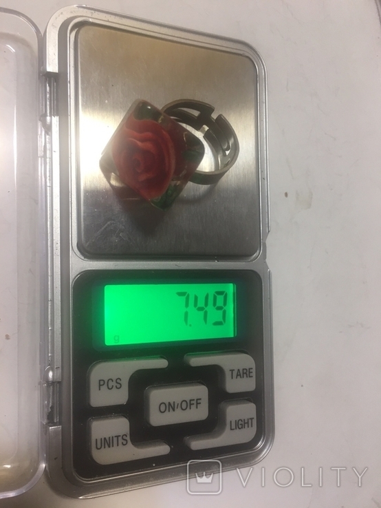 Кольцо роза зоновска робота, фото №7