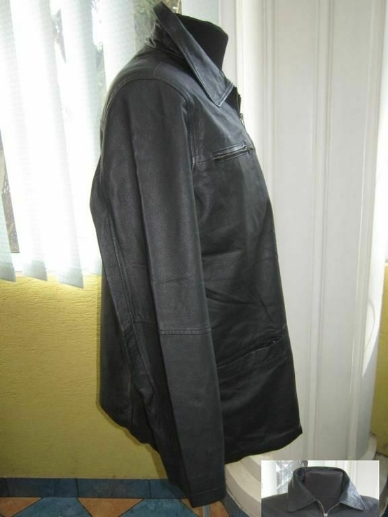 Лёгкая мужская кожаная куртка  JCC Collection. Германия.  Лот 986, фото №7