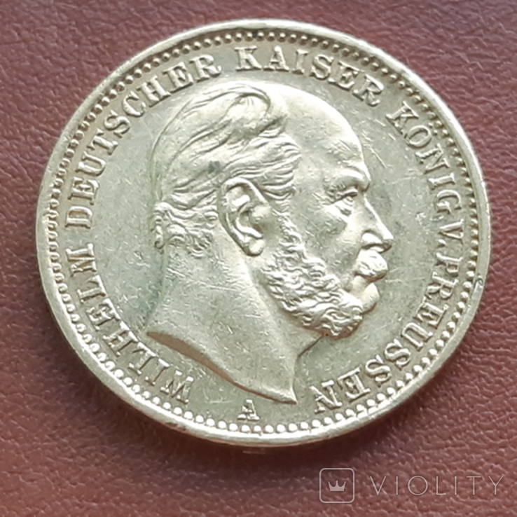 20 марок 1872 Пруссия, фото №2