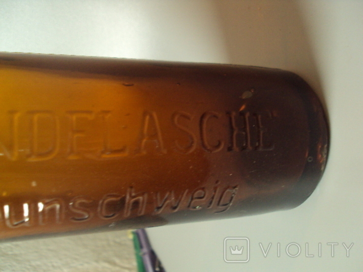 Beer bottle pfandflasche braunschweig dortmunder union bier with porcelain stopper 0.5 l, photo number 6