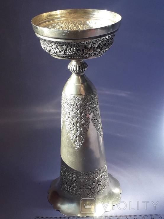 Ваза, серебро, 213 грамм, Индия, фото №5
