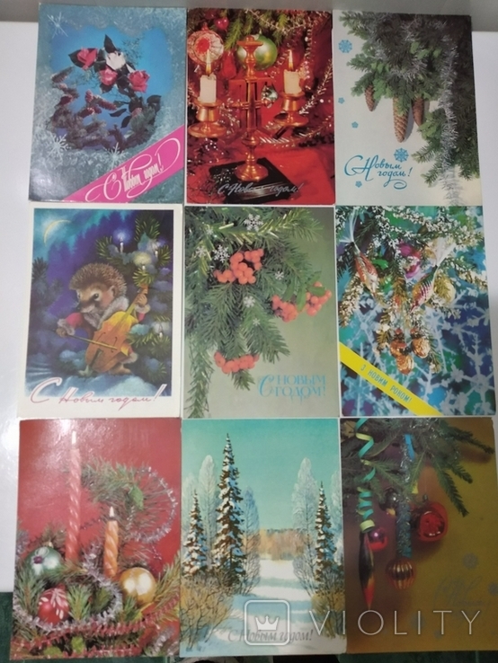 Новогодние открытки 4