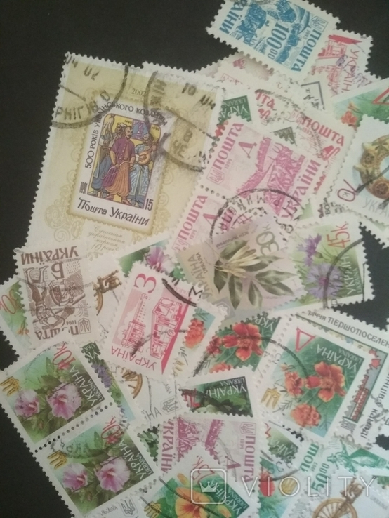 Лот марок Украины много, фото №3
