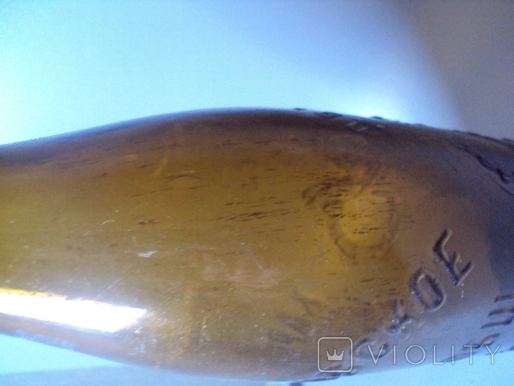 Beer bottle Kharkov new bavaria beer medals height 32.5 cm, photo number 12