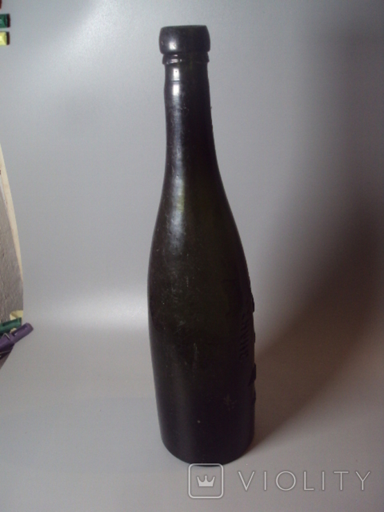 Beer bottle Proskurov Klyave green proskurov height 30 cm, photo number 12