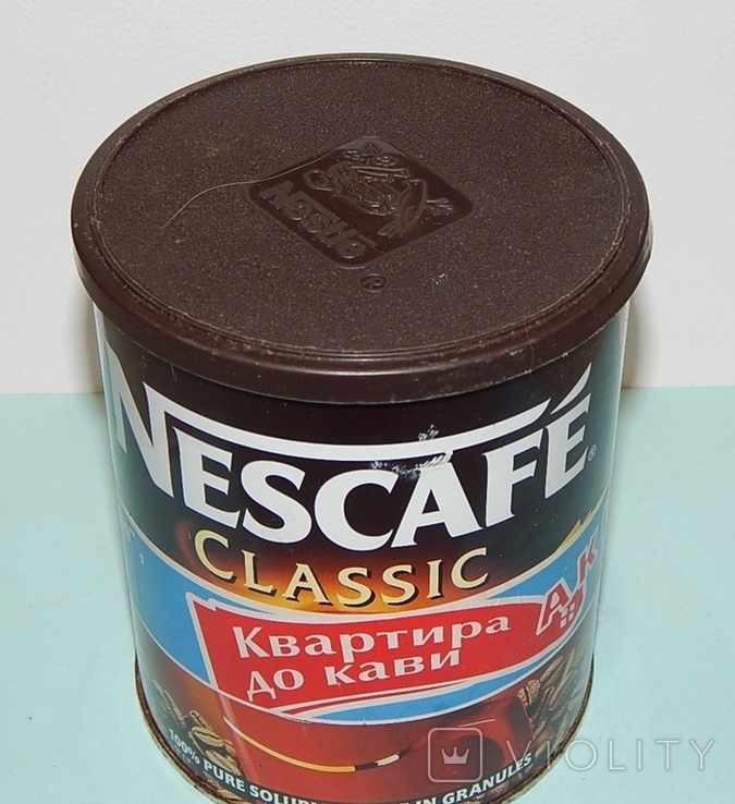 Большая банка nescafe акционная 2003г, фото №3