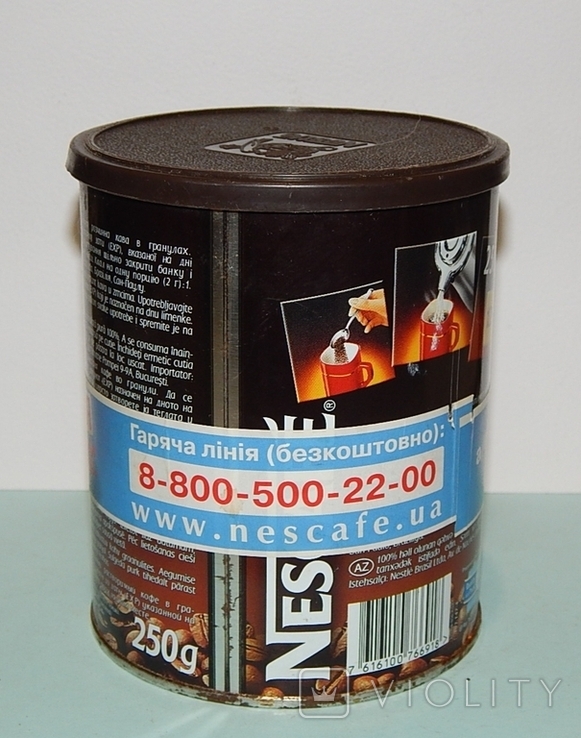 Большая банка nescafe акционная 2003г, фото №5