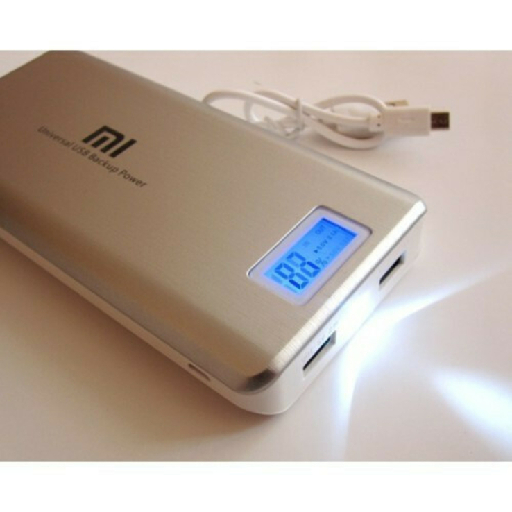 PowerBank Xlaomi Mi  2 USB + Экран 28800mAh, фото №4