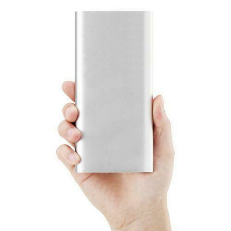 Повер банк Xiaomi 20800 mAh Аккумулятор СЕРЕБРО., фото №7