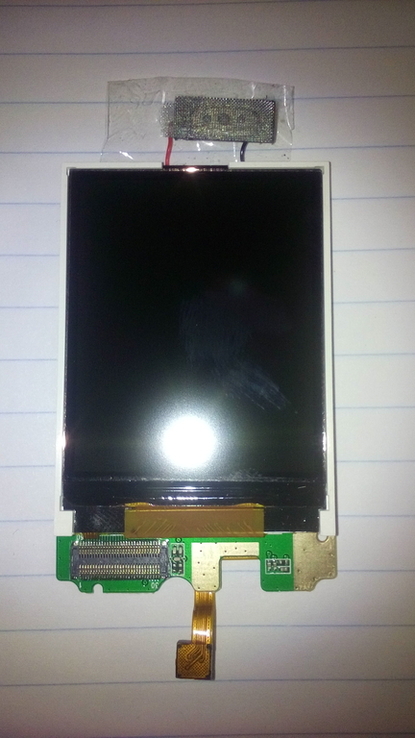 Екран зі шлейфом до телефона Bocoin 3360, справний майже новий., фото №2