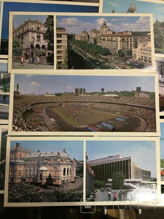 Набор памятных открыток "Киев" приуроченный к Олимпиаде "80, фото №3