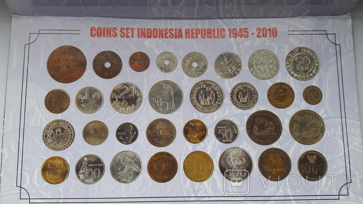 Набор монет Индонезии, фото №5