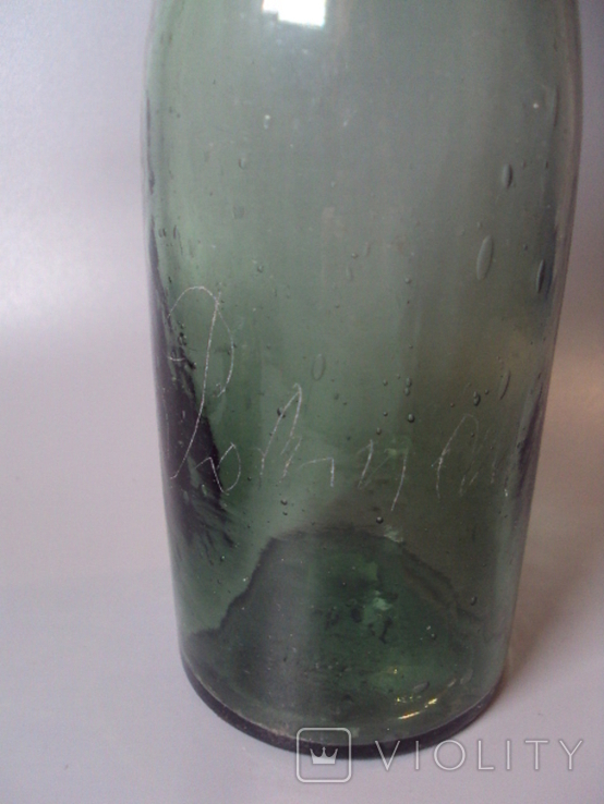 Beer bottle with porcelain cork height 28 cm, photo number 5