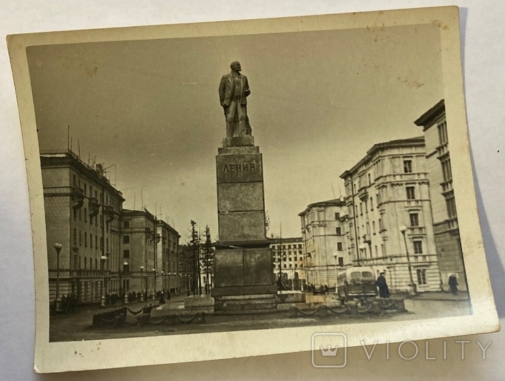 Фото (9*12см.) "Въезд в г. Норильск", 55-й г.. (1), фото №2