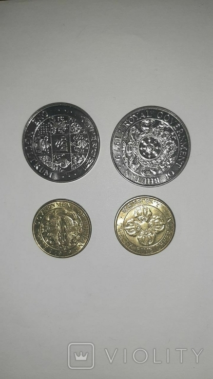 Монеты Бутана, фото №2
