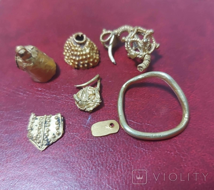 Античное золото Скифы, КК, Готы, ЧК, вес - 18.2 грамм., фото №5