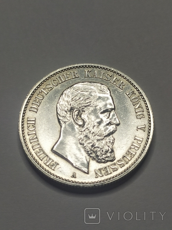 2 марки 1888 Фридрих, фото №2