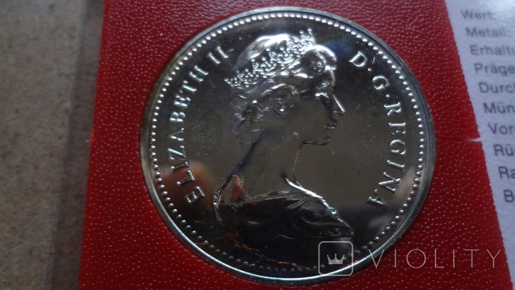 1 доллар 1979  Канада Парусник Грифон  Сертификат серебро, фото №7