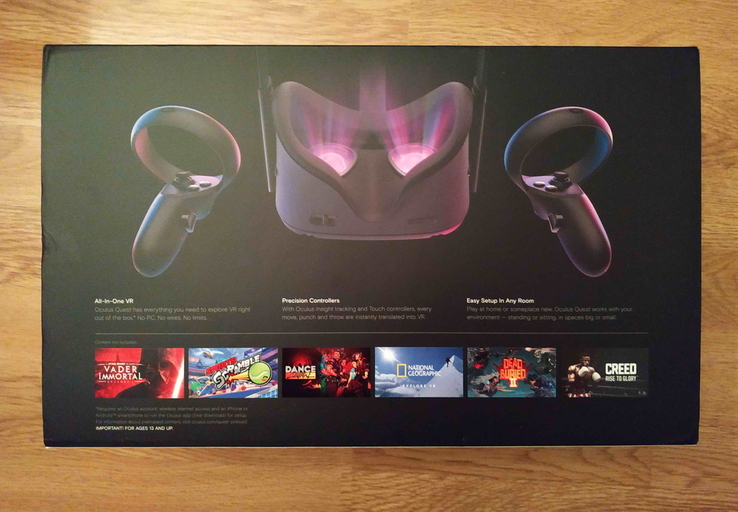 Шлем виртуальной реальности Oculus Quest 64 Gb. Блиц., photo number 3