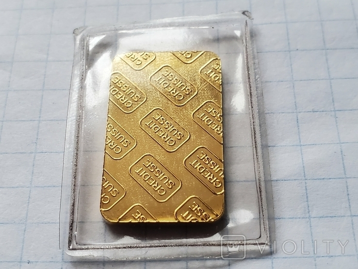 A gold bar of 10 grams, 999.9., photo number 7