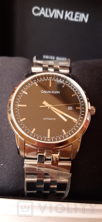 Calvin Klein swiss made ETA 2824-2, фото №2