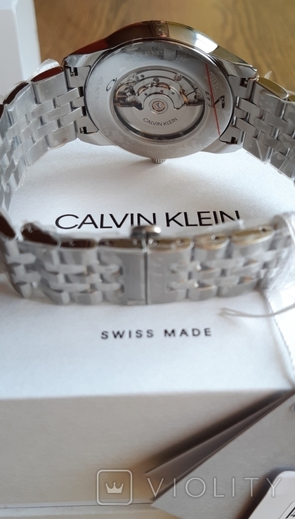 Calvin Klein swiss made ETA 2824-2, фото №6