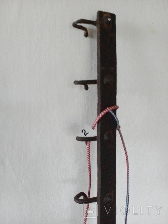 Старинная вешалка для солдатской одежды №2, фото №9