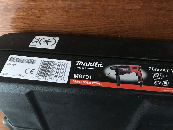 Перфоратор Makita M8701, photo number 6