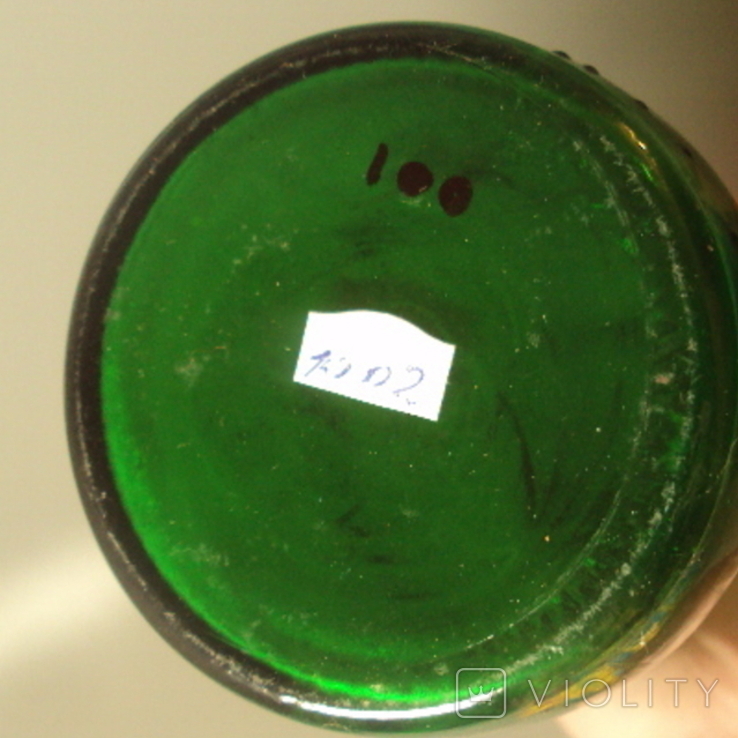 Beer bottle J B ear grolsch with porcelain cork height 24 cm, photo number 11