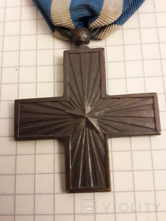  Хрест За Бойові заслуги Італія 1918, фото №4