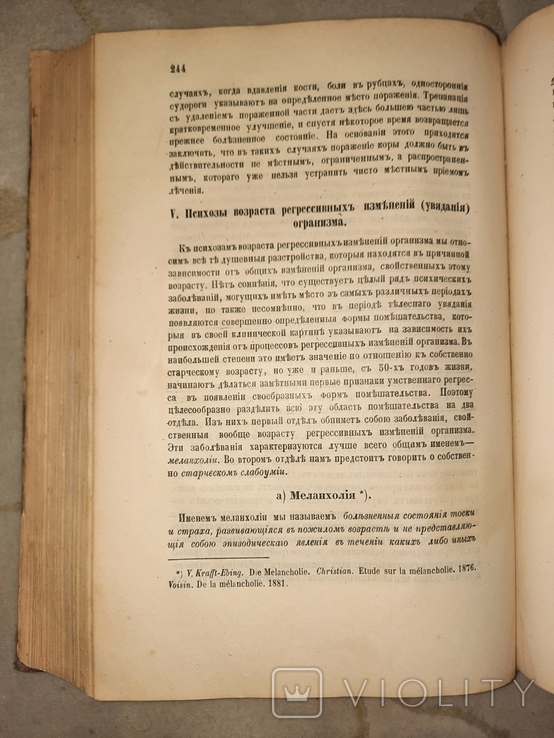 Психиатрия Учебник для Студентов и Врачей 1898, numer zdjęcia 12