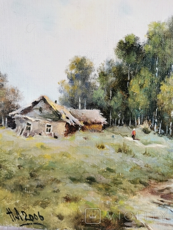 Луговенко Н. В. "Летний день ", оригинал, х/м, 30x40 см, фото №6