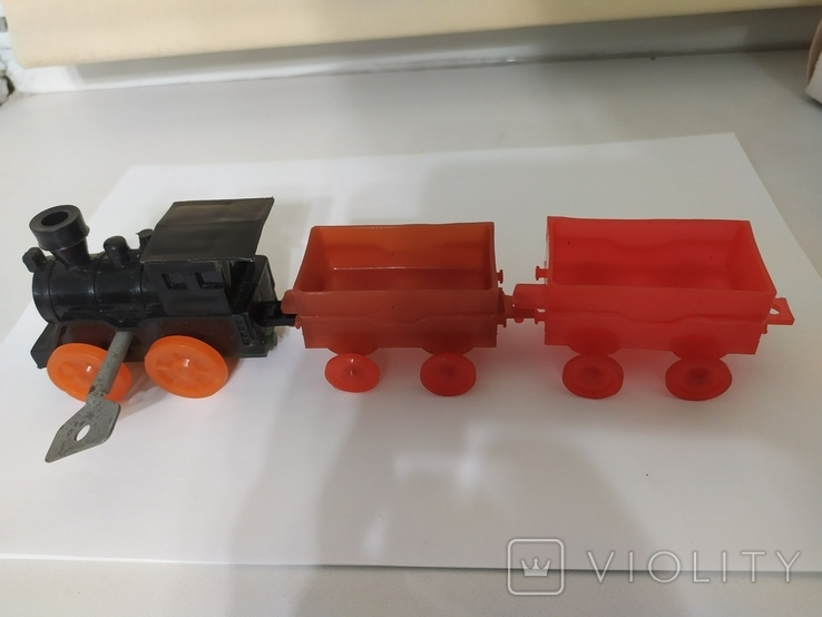 Заводная игрушка "Поезд" , новый, фото №7