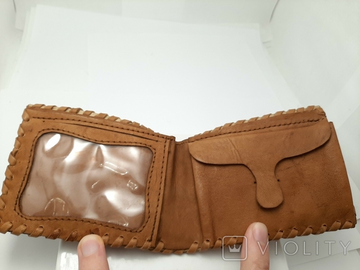 Мужское портмоне (бумажник, кошелек) из кожи крокодила, фото №4