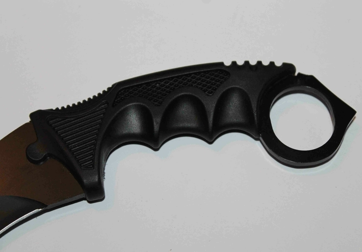 Нож Керамбит черный F-19 (1225), фото №8