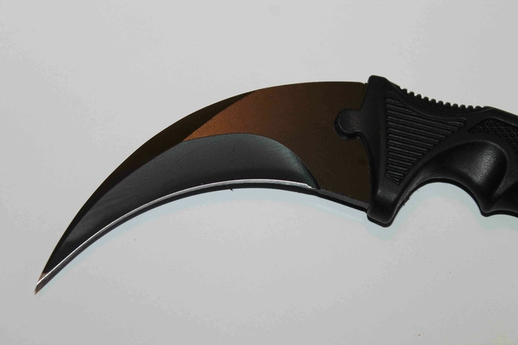 Нож Керамбит черный F-19 (1225), фото №9