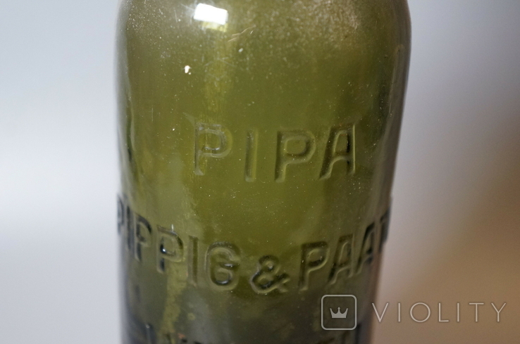 Beer bottle pipa pippig with paatz wurzen height 26 cm, photo number 6