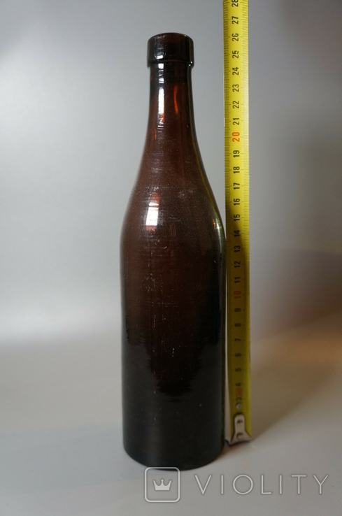 Висота пляшки пива 26 см, фото №3