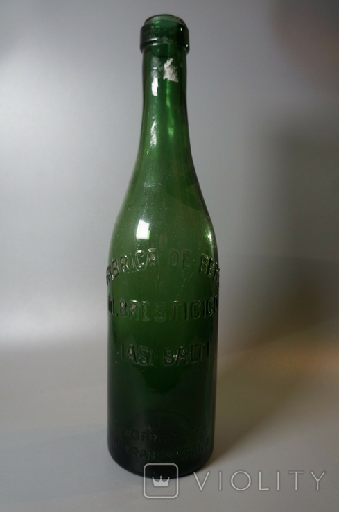Бутылка пивная brewery m.bresticico iasi balti высота 26 см, photo number 2