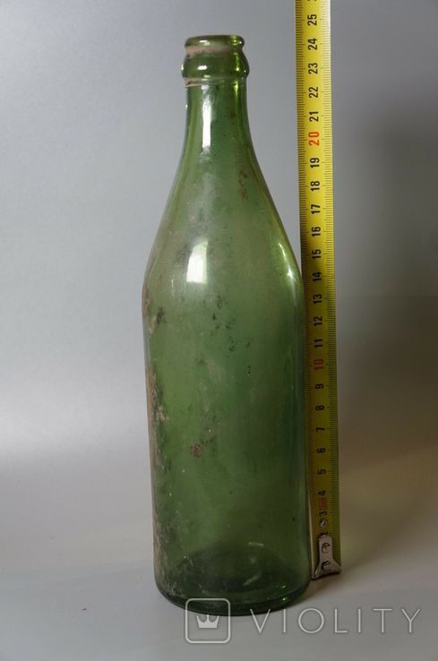 Beer bottle LSZ old height 24.5 cm 0.5 l, photo number 3
