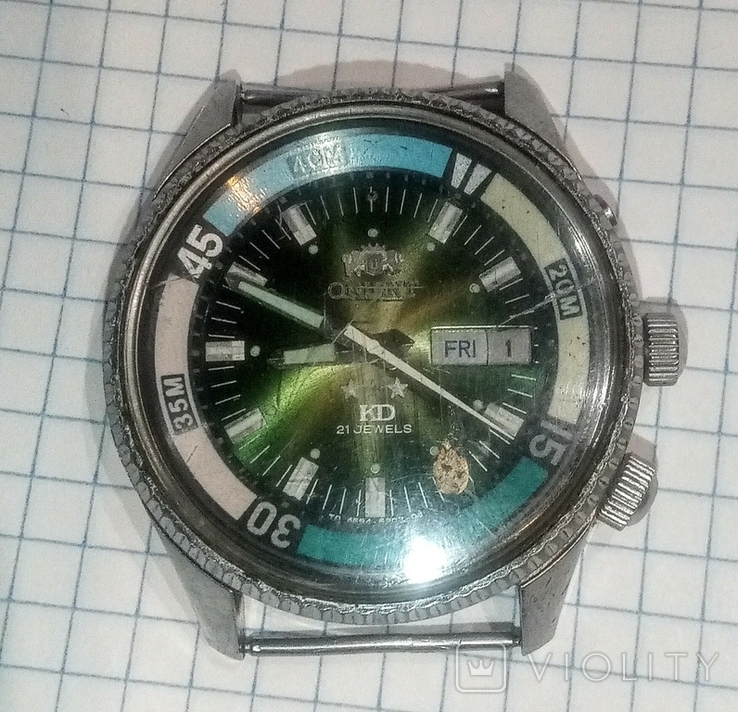 Orient KD King Diver 3 stars рабочие