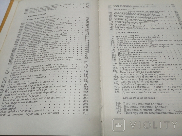 Современная домашняя кухня 1976 София 2000 Болгарских и др.зарубежных рецептов.720стр., фото №10