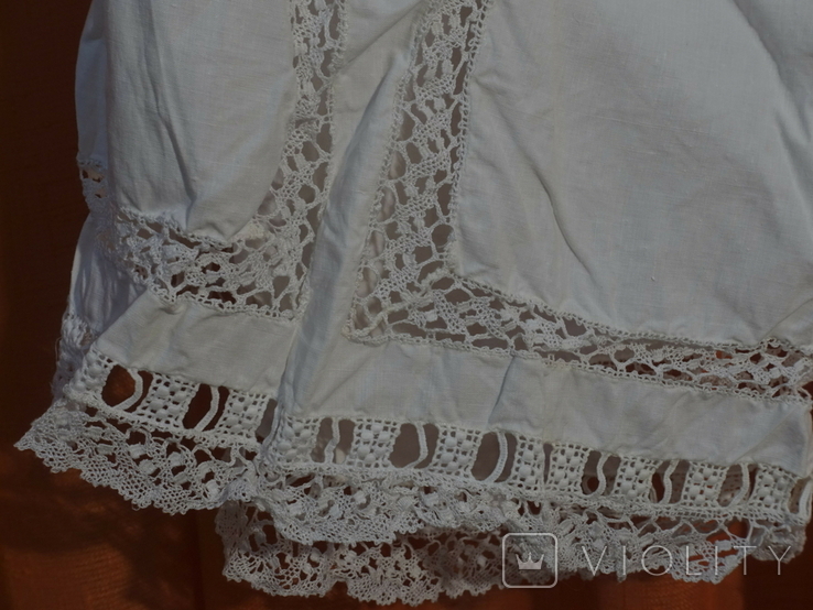 Pantaloons 19th century Italy with initials, photo number 4