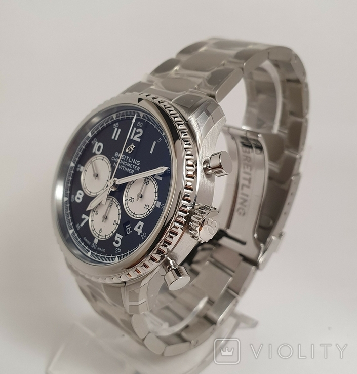 Новые Breitling Navitimer 8 B01 Chronograph 43 AB0117131B1A1, фото №6