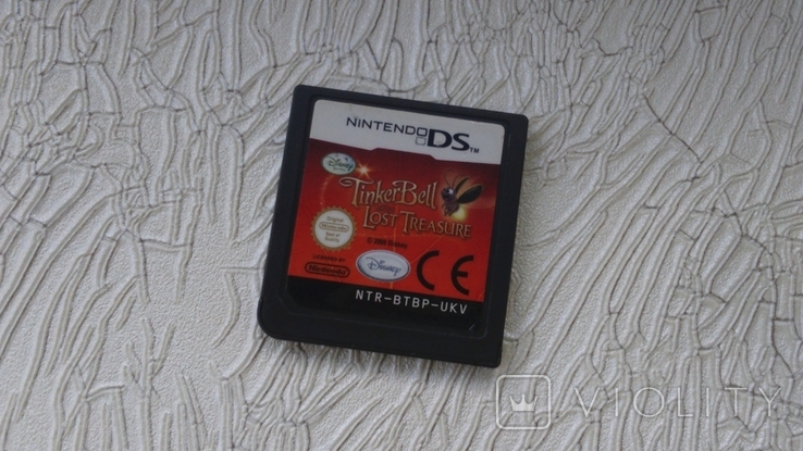 Картридж Nintendo DS - TinkerBell and the Lost Treasure.