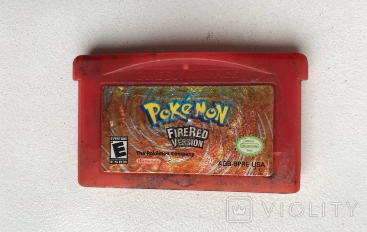 Картридж Pokemon Fire Red для Nintendo Game Boy Advance, фото №2
