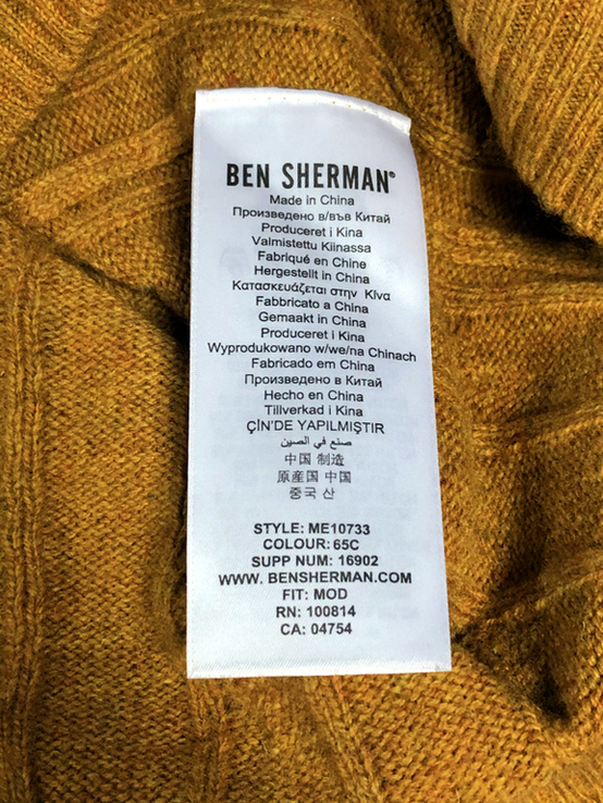Свитер Ben Sherman размер XL, фото №8