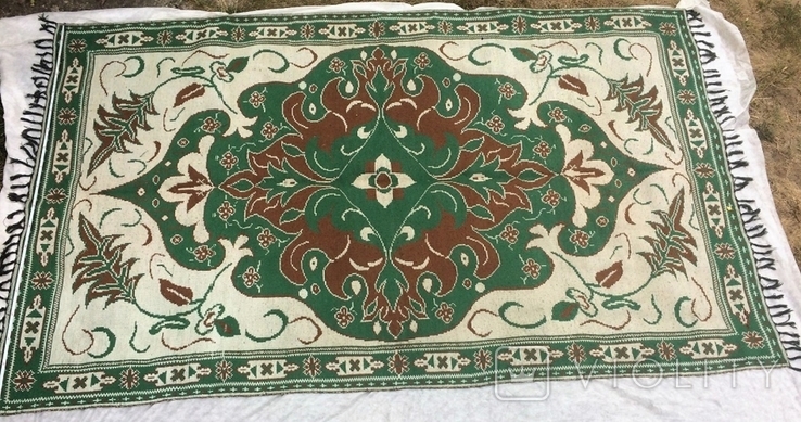 Старовинний килим ручної роботи., фото №3