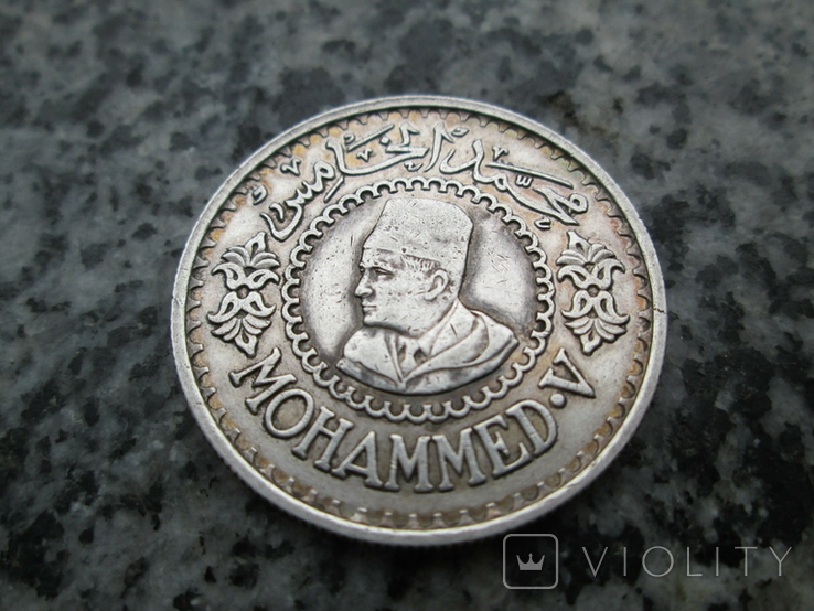 Марокко 500 франков 1956 г