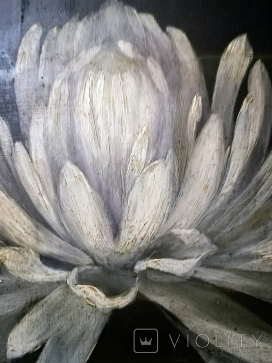 Картина модерн " Цветок лотоса" 19 век., фото №7